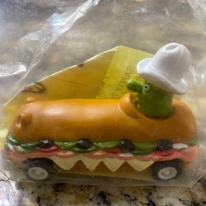 Subway Petey Pickle Pull Back Car, 1991